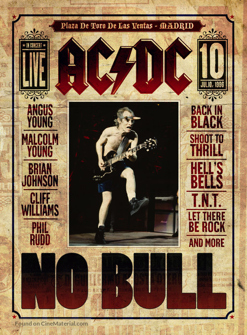 AC/DC: No Bull - Movie Poster