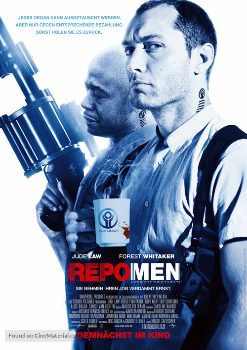 Repo Men - German Movie Poster