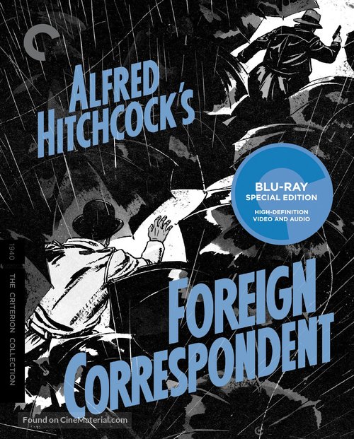 Foreign Correspondent - Blu-Ray movie cover