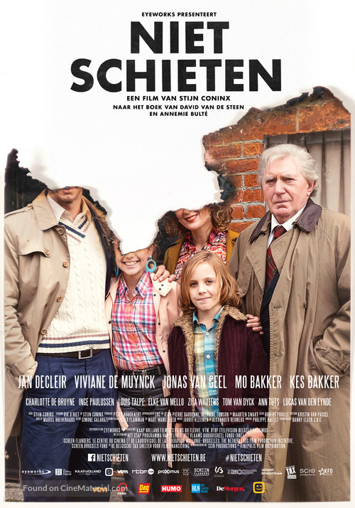 Niet Schieten - Belgian Movie Poster