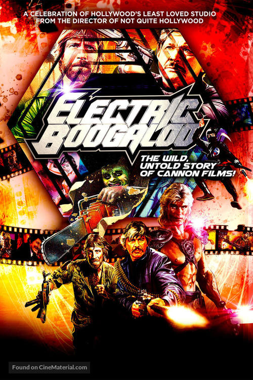 Electric Boogaloo: The Wild, Untold Story of Cannon Films - Swedish DVD movie cover