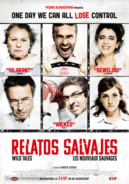 Relatos salvajes - Belgian Movie Poster