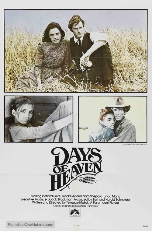 Days of Heaven - Movie Poster
