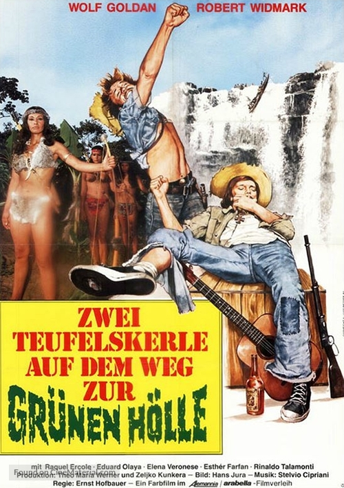 Dschungelm&auml;dchen f&uuml;r zwei Halunken - German Movie Poster