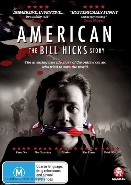 American: The Bill Hicks Story - Australian DVD movie cover