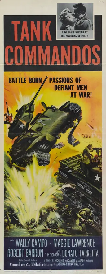 Tank Commandos (1959) movie poster