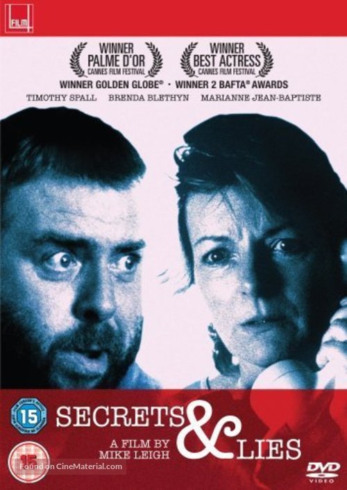 Secrets &amp; Lies - British DVD movie cover