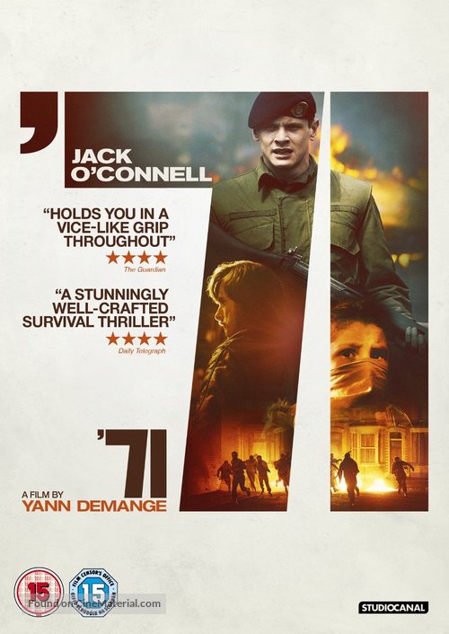 &#039;71 - British DVD movie cover