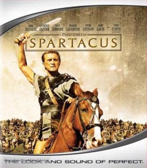 Spartacus - Blu-Ray movie cover