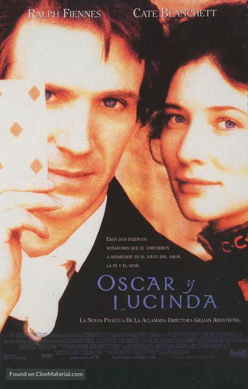 Oscar and Lucinda - Spanish Movie Poster