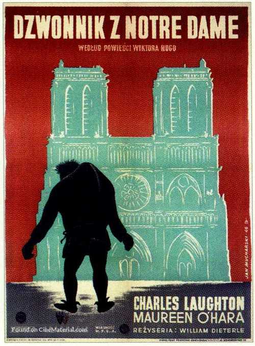 The Hunchback of Notre Dame - Polish Movie Poster