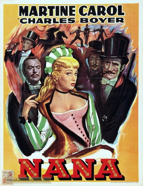 Nana - Belgian Movie Poster