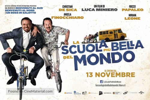 La scuola pi&ugrave; bella del mondo - Italian Movie Poster