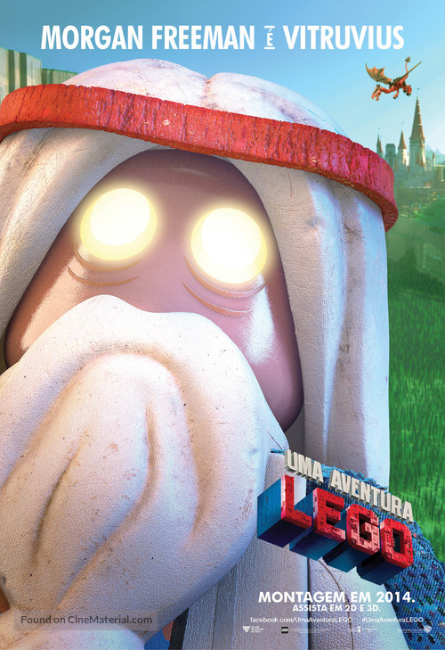 The Lego Movie - Brazilian Movie Poster