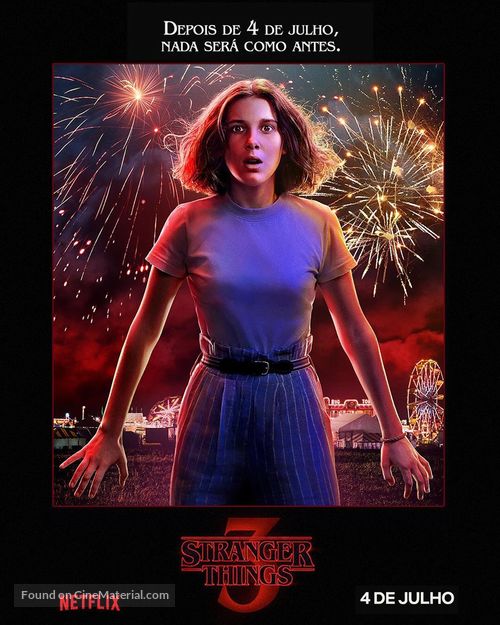 &quot;Stranger Things&quot; - Brazilian Movie Poster