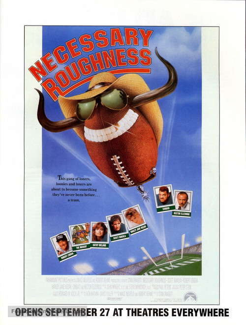 Necessary Roughness - Movie Poster