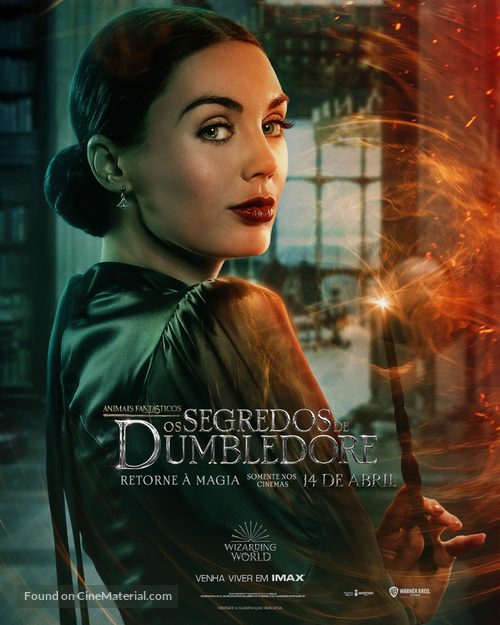 Fantastic Beasts: The Secrets of Dumbledore - Brazilian Movie Poster