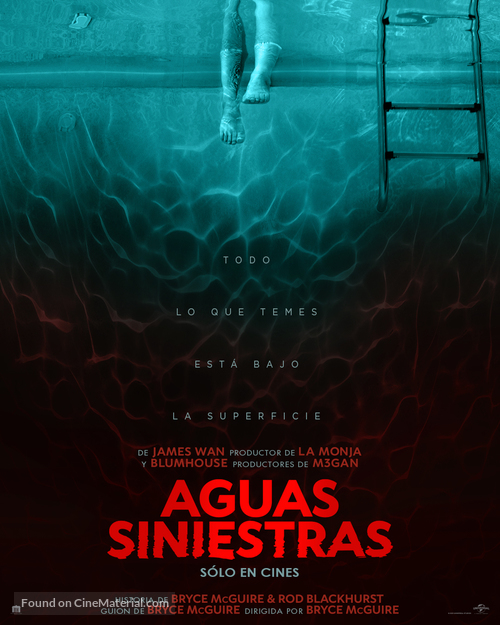 Night Swim - Mexican Movie Poster