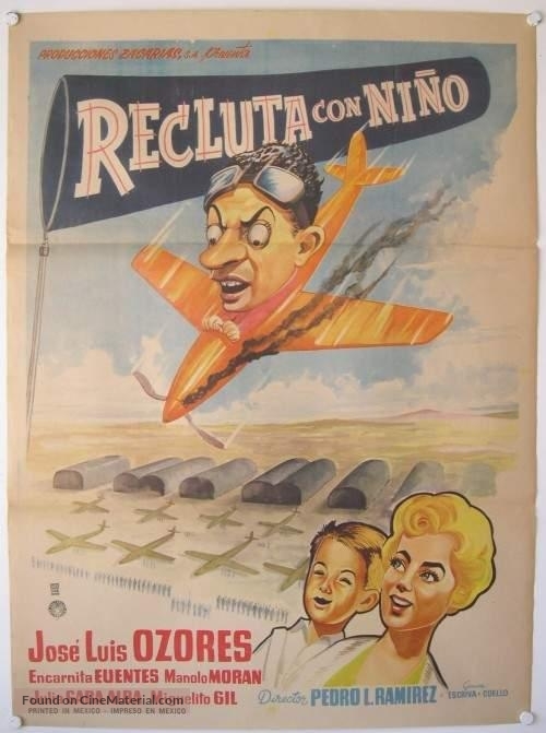 Recluta con ni&ntilde;o - Spanish Movie Poster