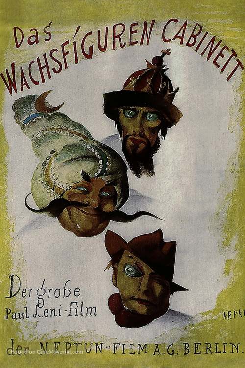 Das Wachsfigurenkabinett - German Movie Poster