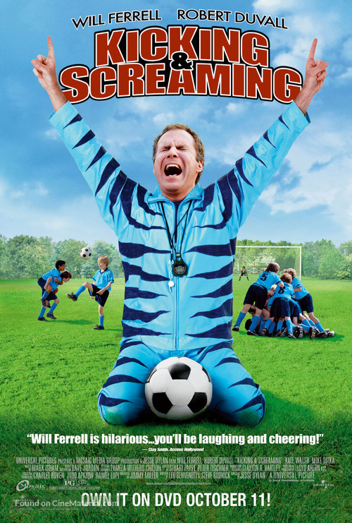 Kicking And Screaming - Video release movie poster