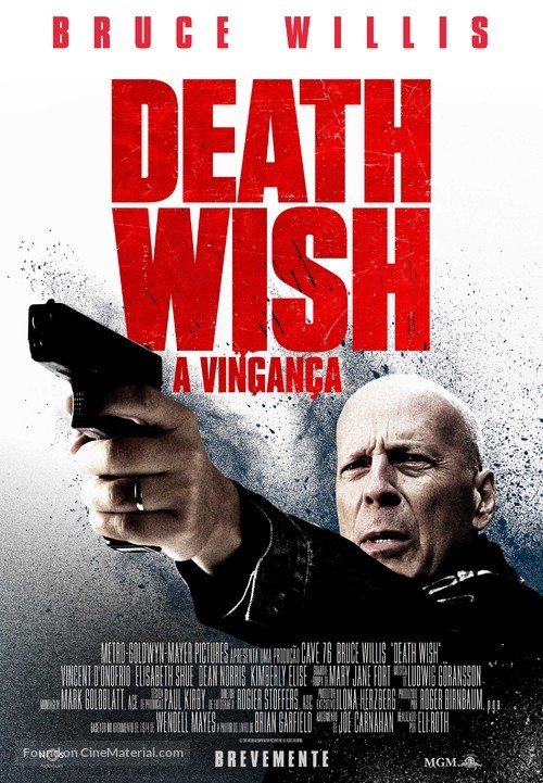 Death Wish - Portuguese Movie Poster