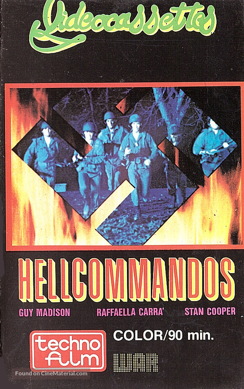 Comando al infierno - Finnish VHS movie cover