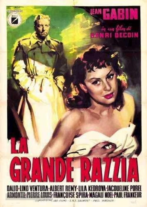 Razzia sur la Chnouf - Italian Movie Poster