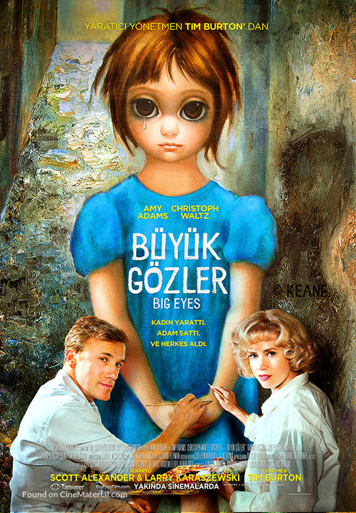 Big Eyes - Turkish Movie Poster