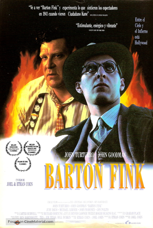 Barton Fink - Spanish Movie Poster