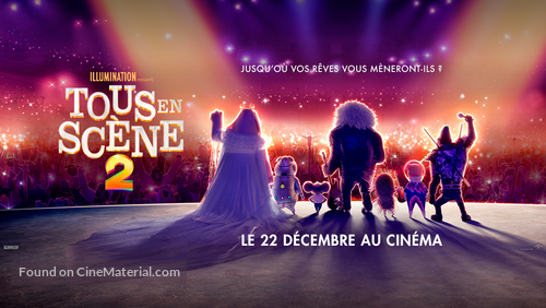 Sing 2 - French poster