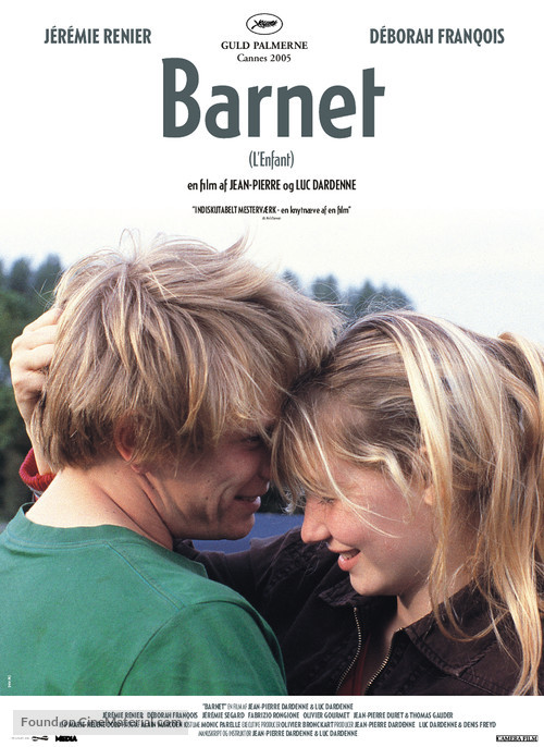 L&#039;enfant - Danish Movie Poster
