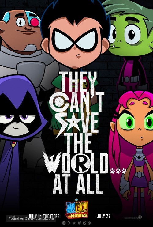 Teen Titans Go! To the Movies - Movie Poster