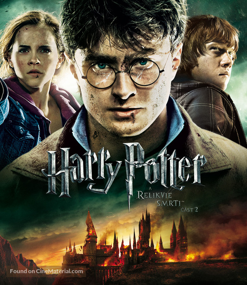 Harry Potter and the Deathly Hallows - Part 2 - Czech Blu-Ray movie cover