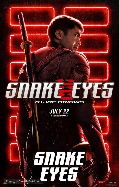 Snake Eyes: G.I. Joe Origins -  Movie Poster