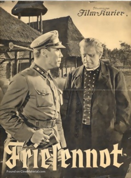 Friesennot - German poster