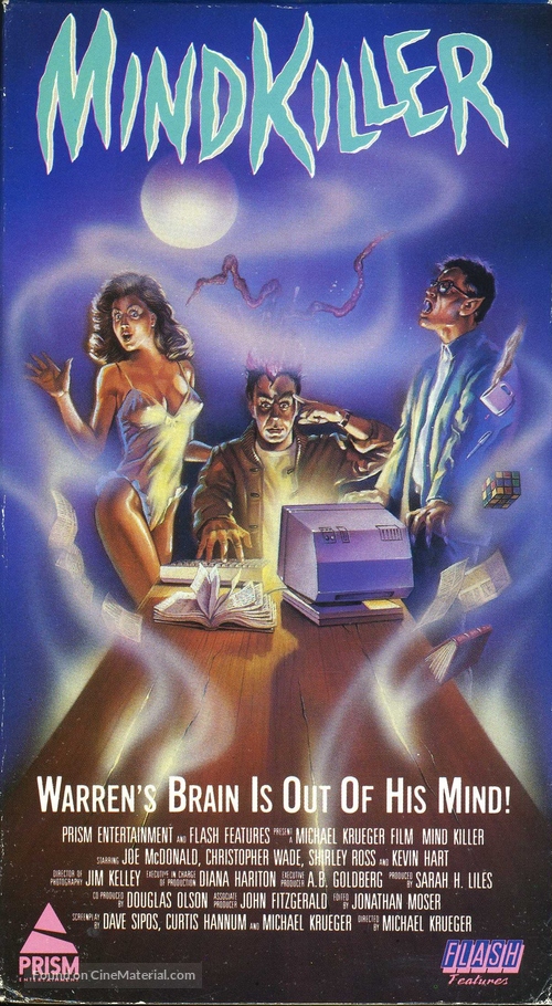 Mindkiller - VHS movie cover