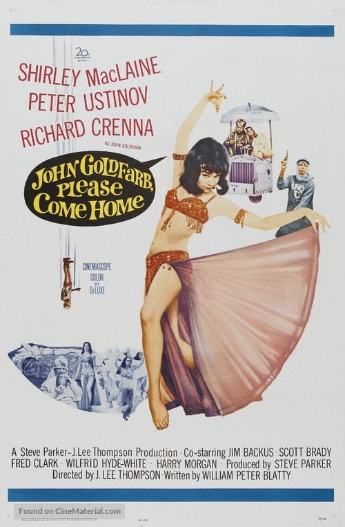 John Goldfarb, Please Come Home - Movie Poster