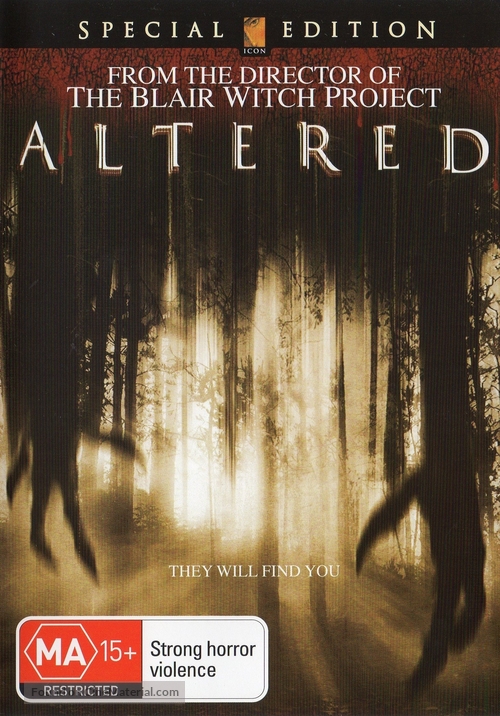 Altered - Australian DVD movie cover