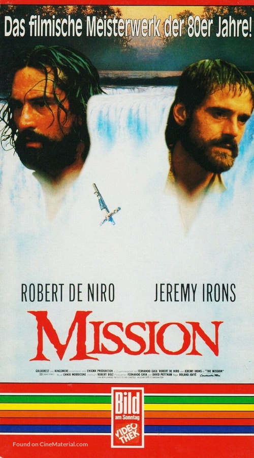 The Mission - German VHS movie cover