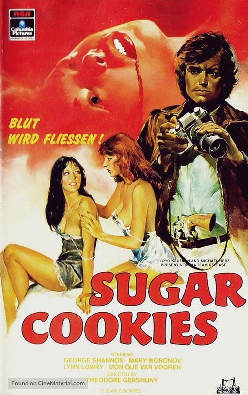 Sugar Cookies - German VHS movie cover