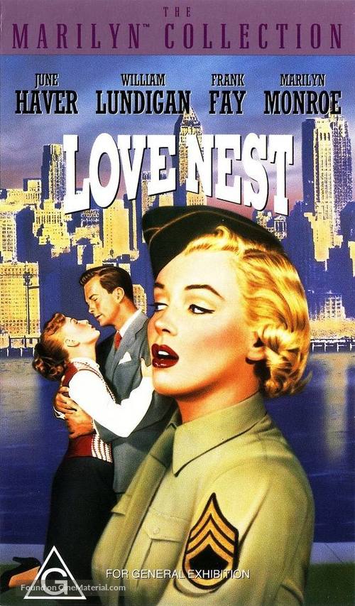 Love Nest - Australian VHS movie cover