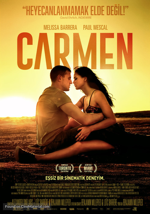 Carmen - Turkish Movie Poster