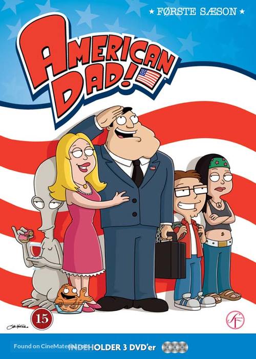 &quot;American Dad!&quot; - Danish DVD movie cover