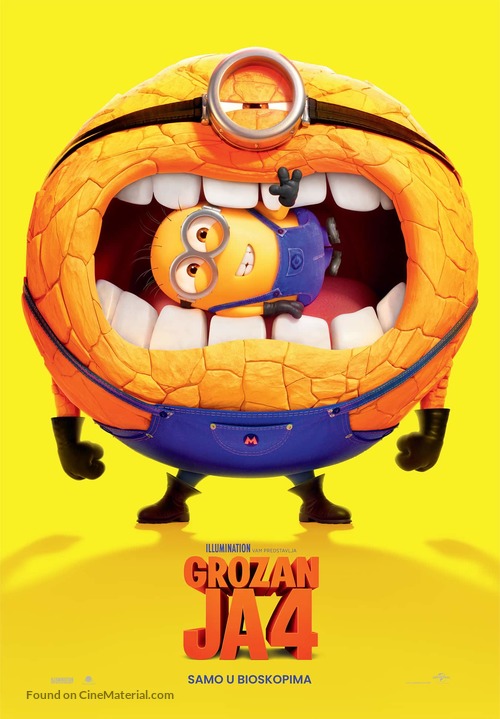 Despicable Me 4 - Serbian Movie Poster