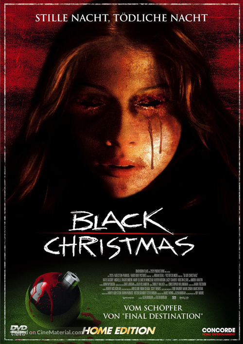 Black Christmas - German DVD movie cover