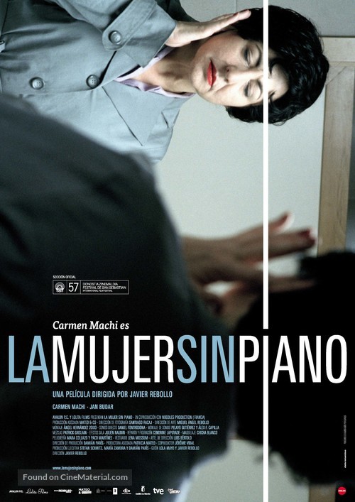 La mujer sin piano - Spanish Movie Poster