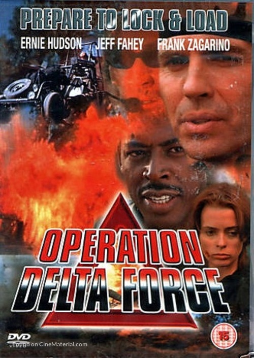 Operation Delta Force - British DVD movie cover