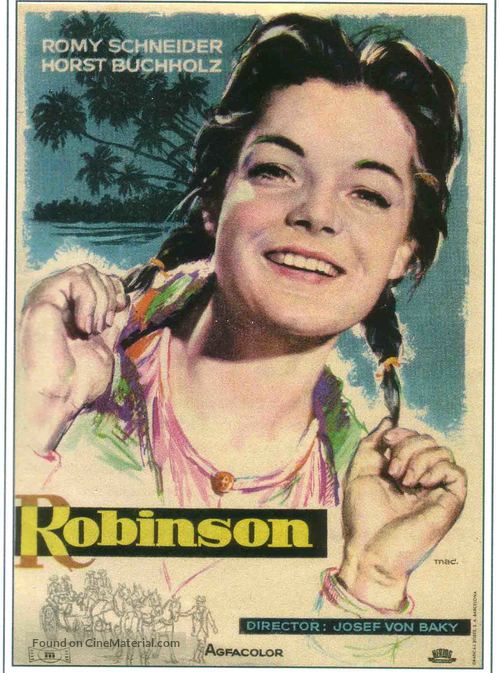 Robinson soll nicht sterben - Spanish Movie Poster