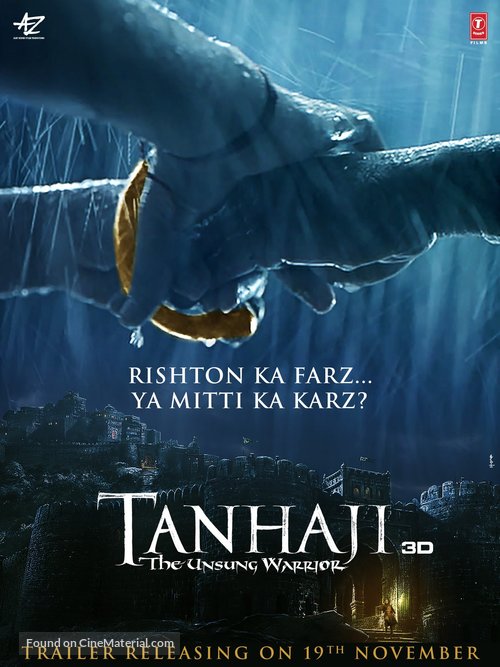 Taanaji: The Unsung Warrior - Indian Movie Poster